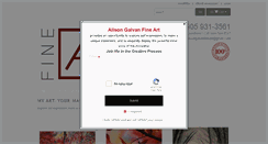 Desktop Screenshot of alisongalvanfineart.com